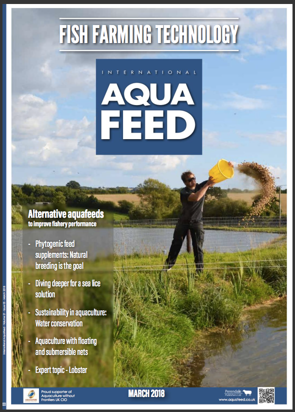 BP Milling makes the front cover of 'Aquafeed' magazine